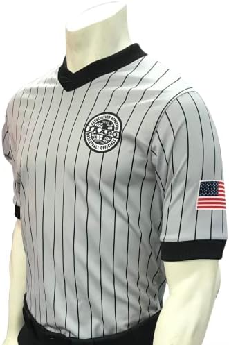 Smitty | I205-WFSL | Iaabo košarkaška košulja košulja bijela zastava na rukavu USA | Škola odobrena Službena uniforma | Siva