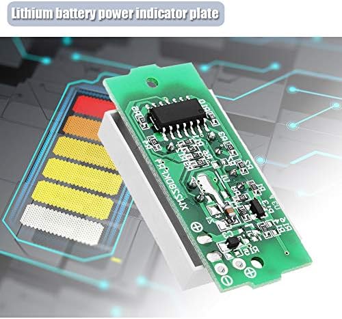 2. modul indikatora kapaciteta 8.4 V litijeve baterije LCD zaslon ispitivač napunjenosti baterije električnog vozila 2pcs