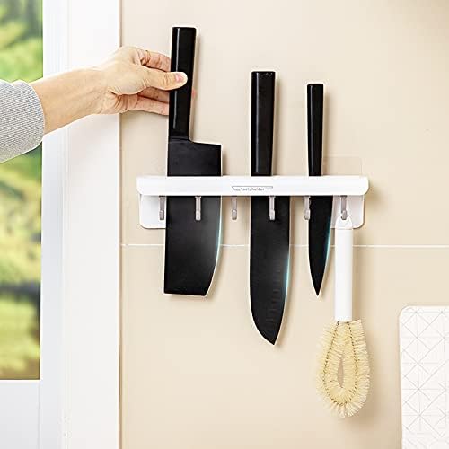 Solustre zidne police zidne viseće kuke zidni montirani nož držač noža ukače pribor za pribor za posuđe stalak za rezanje