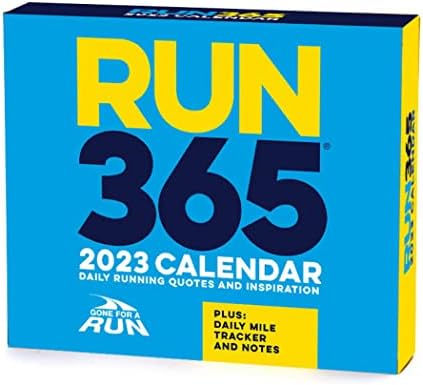 Otišao na trčanje 2023 trkača Daily Desk kalendara dnevno trčanje citata i nadahnuća