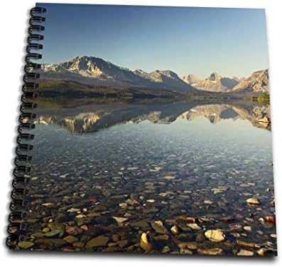 3Drose DB_91584_3 Lake Sherburne, Nacionalni park Glacier, Montana-US27 AJE0102-Adam Jones-Mini Notepad, 4 do 4