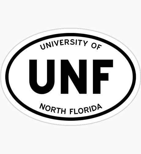 UNF, University of North Florida - Naljepnica Graphic - Auto, zid, laptop, ćelija, naljepnica kamiona za prozore, automobile,