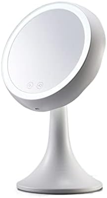 Zapion LED ogledalo šminke sa laganim 360 stupnjeva lagana usb punjenje mini noćno svjetlo jednostrano šminke ogledalo ljepota