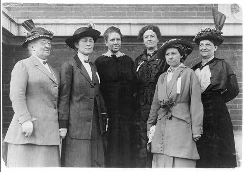 Foto: Tvornički inspektori, Ella Haas, Mary Malone, Florence Kelley, Gordon, Nave, Gould, 1914