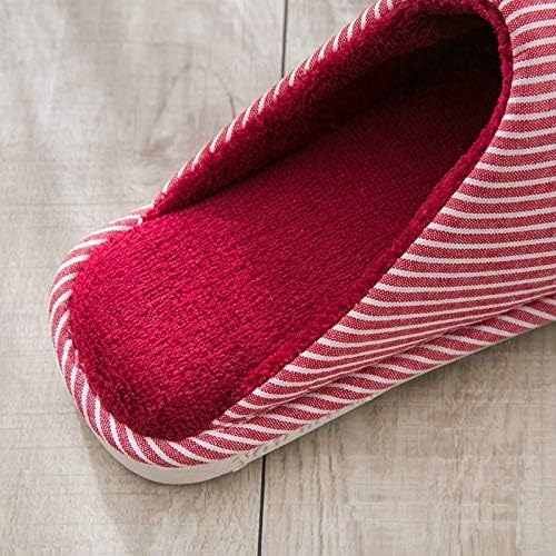 Gppzm ženske kuće cipele zimske tople papuče pamučne cipele udobne mekane plišane obloge klizanja ugodne kućne cipele unutarnje