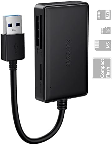 Čitač SD kartica 4-u-1 istovremeno - iDsonix Card Reader USB A istovremeno картридеров SD, TF, CF, MS, Micro SD, kompatibilnih
