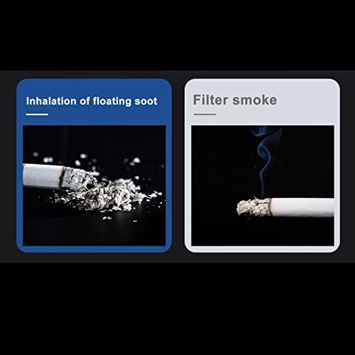 Pepeotara bez dima, pepeljari za pročišćivanje za cigarete u zatvorenom, 2-u-1 funkcija vremena za pokretanje baterije Najbolje
