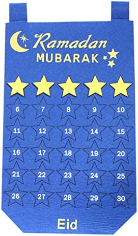 1pcs isporučuje kućne potrepštine s ukrasom dvorca zvijezda, viseći suveniri Islam Ramazan za trgovački centar Tkanina osjetio