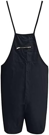 Forwelly ženske ležerne kratke hlače s džepnim špagetima naramenice bez rukava v vrat romper 2023 modni kombinezoni odjeće