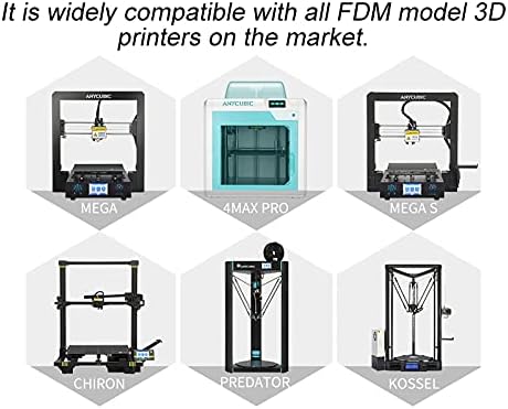 Dami 3D materijali za ispis 3D pisač PETG filament 1,75 mm za 3D pisač dimenzionalna točnost +/- 0,02 mm 1kg 1 kalem