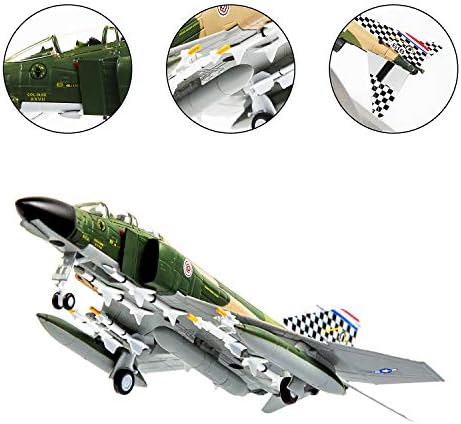 Hanghang 1 ： 100 F-4C Phantom Diecast Vojni avion Attack Avion Fighter Vojni avion Model za ukrašavanje i poklon