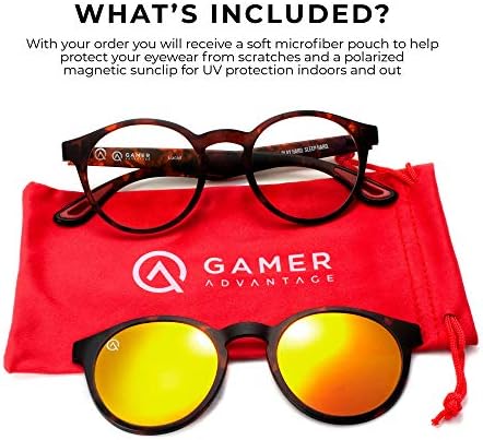Naočale za naočale-lagane, elegantne naočale za igranje s tehnologijom blokiranja plavog svjetla lećama -