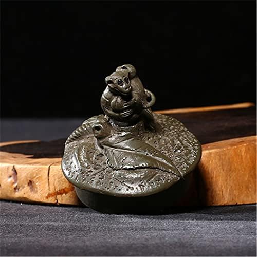 Sdfgh kreativni majmunski lonac oblik ljubičasta glina lonac 260 ml ručno izrađeni čaj od čajnog čajnog seta obiteljski set