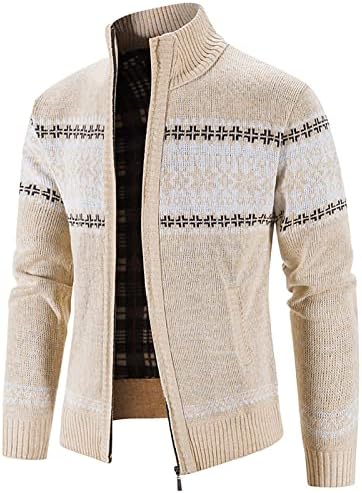 Dudubaby smiješni ružni džemper za mušku jesensku i zimsku modu labavi kardigan topli kapuljač