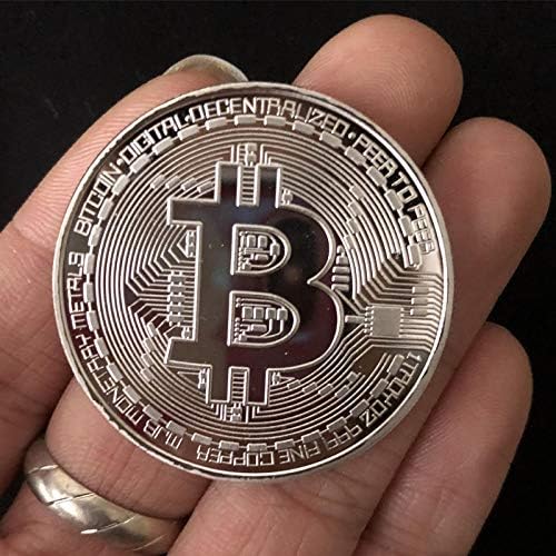 Zlatoplašeni Bitcoin novčić Replika Komemorativna artikala kolekcionarskog kolekcionarskog kolekcionarskog komemorativnog