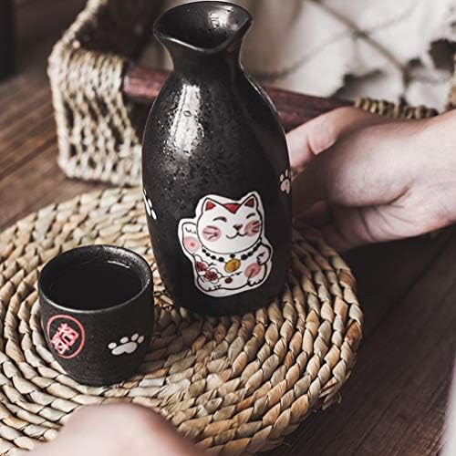 Doitool sjaj usne set sjaj usne set set sjaj za usne set stakleni setovi keramički japanski sake set posluži set set 4 sake