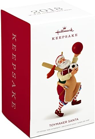 Hallmark Keepsake božićni ukras 2018. godine datiran, proizvođač igračaka Santa Sportske opreme