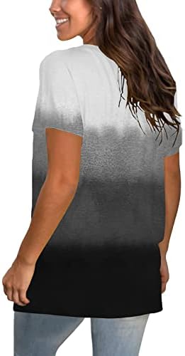 2023 Kratki rukav v vrat Grafički doručak gornja košulja za žensku pamučnu bluzu ljetne jesenske žene WJ WJ
