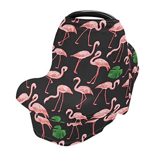Flamingo dječje autosjedalice - prekrivači za dojenje poklopca za dojenčad, poklopac autosjedalice za dojenčad, višenamjenski