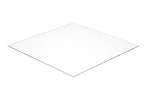 Falken dizajn WT3015-3-8/1212 akrilni bijeli list, neprozirno, 12 x 12, debljine 3/8