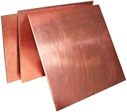 1pcs bakrena ploča s lima, debljina obrađenih bakrenih ploča je 1 mm, sadržaj metalne ploče u bakra je čak 99%