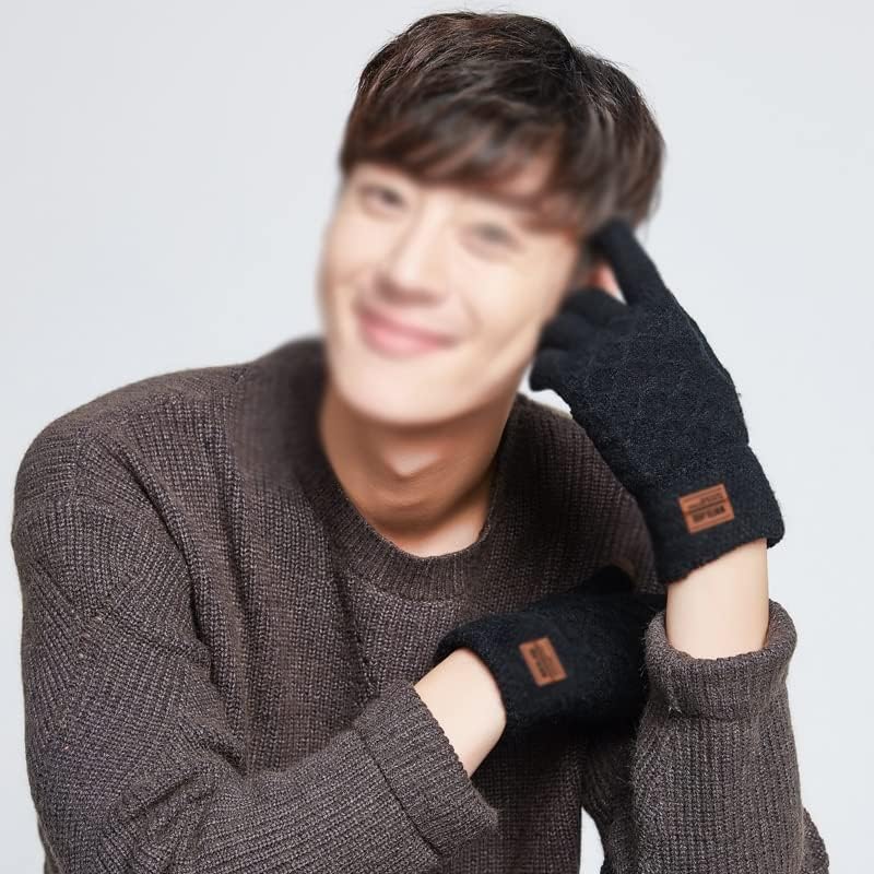 Nove pletene rukavice za jesensko / zimsko jahanje na otvorenom od korejske vune i runa s toplim zaslonom osjetljivim na