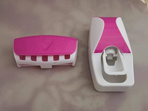 KBREE Automatska pasta za zube u boji Čuvar za kupaonicu držač za zube usisavanje zid za prah se postavlja držač za zube