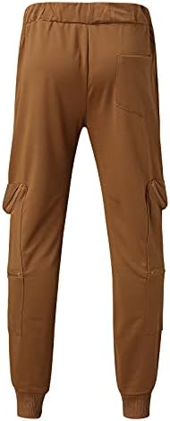 NYYBW Mens Joggers hlače - casual teretana za vježbanje bodybuilding staze hlače udobne vitke fit konusne trenerke s džepovima