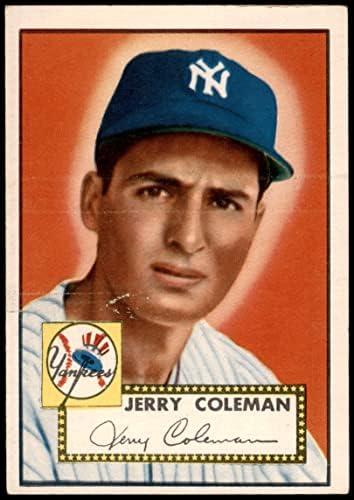 1952. Topps 237 Jerry Coleman New York Yankees Good Yankees