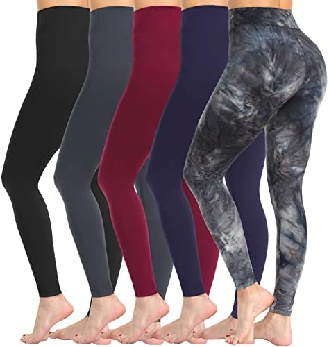Zenex s visokim strukom za žene ultra mekane vježbe joga hlače atletski trkački gamaša reg & plus size