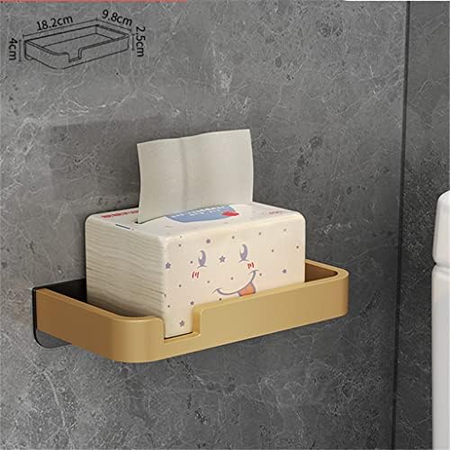 ZLXDP držač za kupaonicu za papir aluminij rolla polica telefona Polica za mobilni telefon stalak za toaletni papir držač