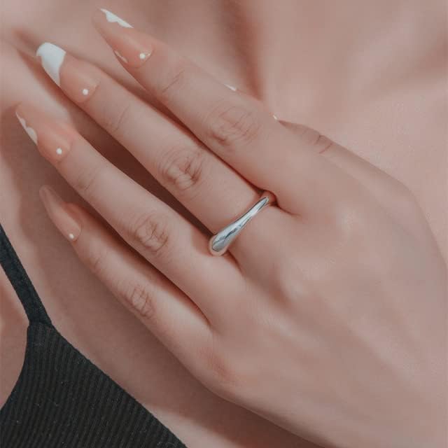 Koleso Gold/Silver Boje prstenovi za žene modni bakarni bakar dugački prsten za žene zabave Jednostavni nakit Birthday-61928