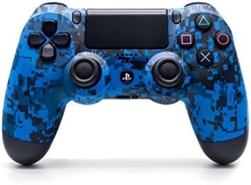 Sony PS4 Dualshock 4 PlayStation 4 Wireless Controller - Prilagođeni plavi digitalni kamo dizajn Un -Modded