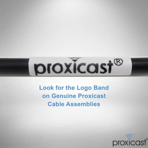 ProCixast 6 ft n muški do n muški premium 195 serija koaksijalni kabel s niskim gubitkom za 4G LTE, 5G modema/usmjerivači,