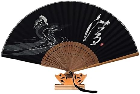 Xialon 1PC 22cm kineski stil pamučna konoplja bambusova obožavatelj drevni stil preklopni ventilator bambus ručno izrađen