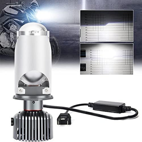 LED žarulje prednjih svjetala mini leća projektora 38 vata 6000 K bijela, 300% svjetlija sa 6 čipova, reflektor s mini lećom