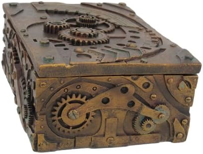 PTC 5 -inčni steampunk mehanički nadahnuti nakit/kutija