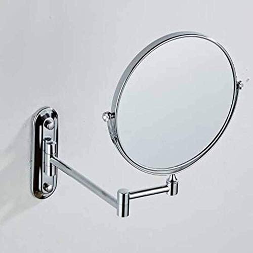 _ - Ogledalo za šminkanje, isprazno ogledalo za toaletni stolić zidni nosač s 5 puta većom rotacijom za 360 stupnjeva, klizno