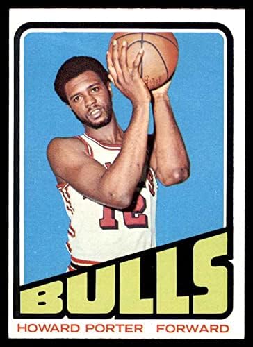 1972. Topps 127 Howard Porter Chicago Bulls VG/EX Bulls Villanova