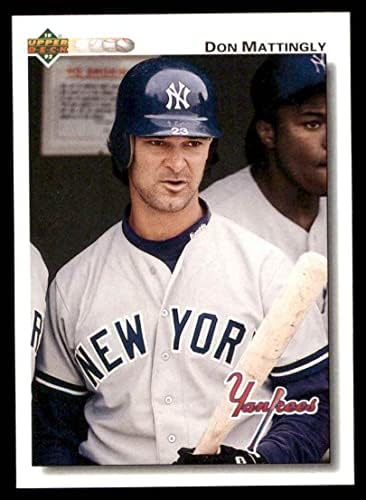 1992. Gornja paluba 356 Don Mattingly New York Yankees NM/MT Yankees