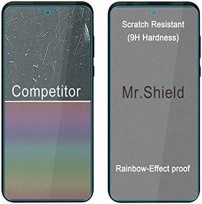 Mr.Shield [Set od 3 predmeta] Dizajniran za Motorola Moto G Power [Ažurirana verzija zaslona s maksimalnom zaštitom] [Kaljeno