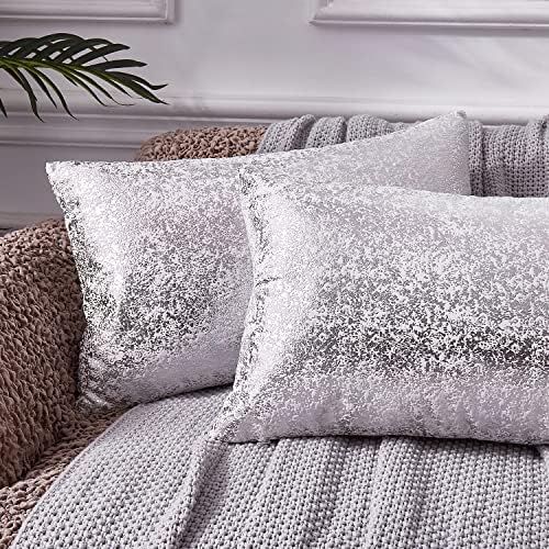 Eucioor Pack od 2, pjenušavi ukrasni jastučni jastuci za jastuke meke, kvadratni jastučni poklopci, jastučići za jastuke