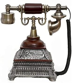 Fiksne telefonske telefone s modificiranim telefonom rotacijski biranje telefona radna površina telefona i ožičeni ukrasni