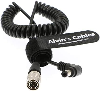 Alvinovi kabeli Hirose 4 pin mužjaka do istosmjernog namotanog kabela za zvučne uređaje 633 | 644 | 688 Zoom F8 Blackmagic