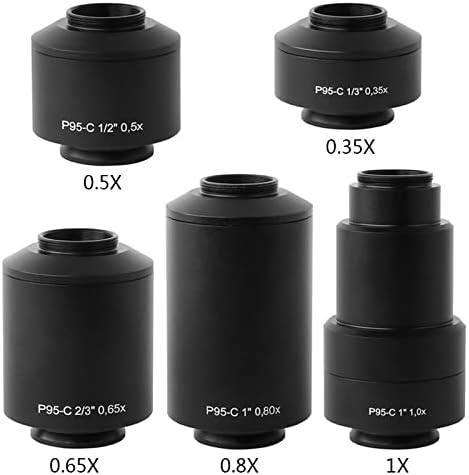Pribor za mikroskop za odrasle i djecu 0,35 X 0,5 X 0,65 X 0,8 X 1X Adapter za C-spoj za pričvršćivanje mikroskopom