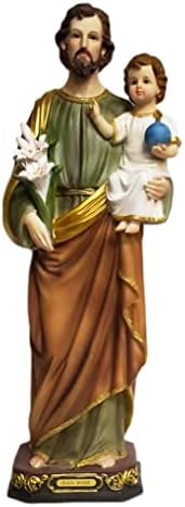 Gigi -jeva elegantna djeca 24 inča sveti Joseph w/ Isusov kip Figurice Imaden estatua San Jose vjerski dar
