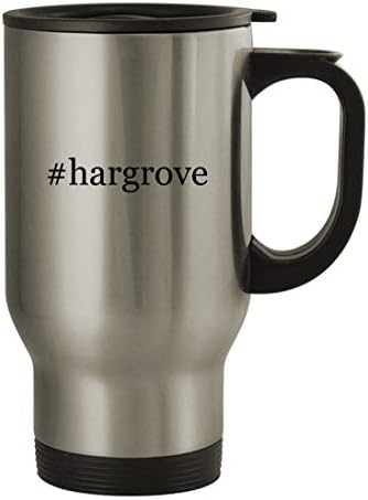 Knick Knack Pokloni Hargrove - Hashtag kava od nehrđajućeg čelika od 14oz, srebro