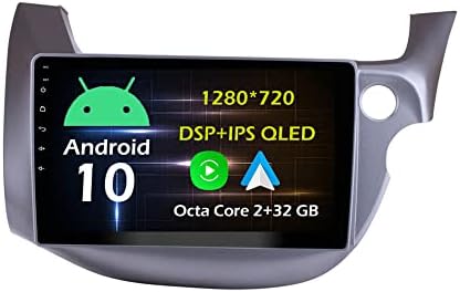 10.1 '' Android 10 U Dash Car Stereo Radio prikladna za Honda Fit Jazz 2007 08 09 10 11 12 13 13 GPS navigacijska jedinica