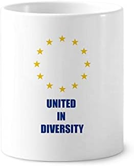 Diverzifikacija ujedinjenja slogan Europe nosač olovke za zube CERAC Stand Stand Cup Cup