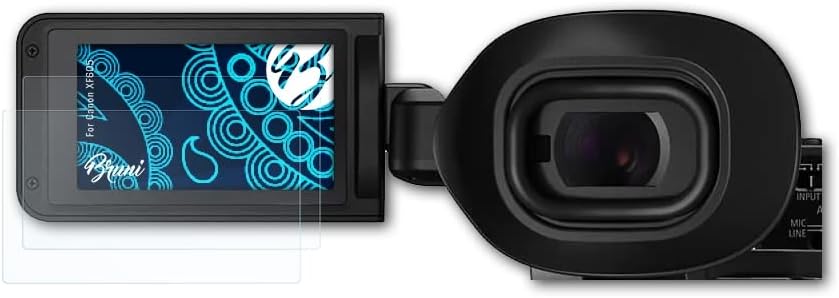 Bruni zaštitnik zaslona kompatibilan s Canon XF605 zaštitni film, Crystal Clear Zaštitni film